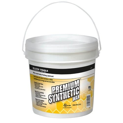 Klein Tools Premium Synthetic Wax, One-Gallon Pail