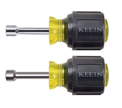 Klein Tools Magnetic Tip Nut Driver Set - 1.5'' Hollow Shanks