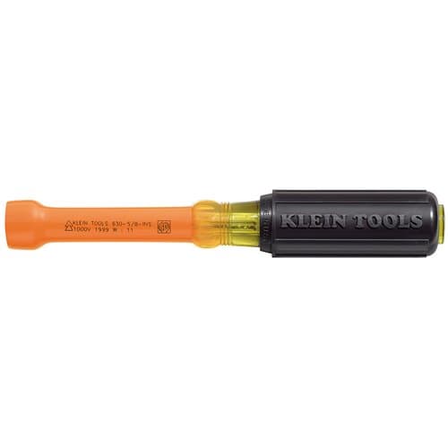 Klein Tools Insulated Nut Drivers - 11/32'' Hollow Shaft