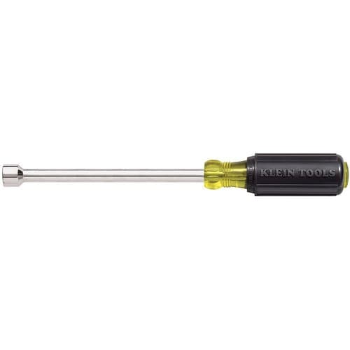 Klein Tools 11/32'' Hollow-Shank Nut Driver  6'' Shank