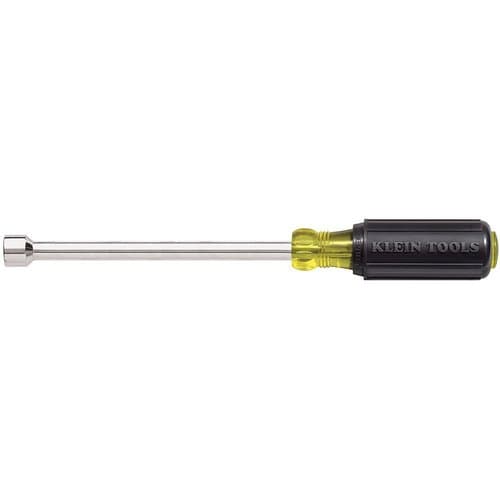 Klein Tools 1/2'' Nut Driver,  6'' Hollow Shaft
