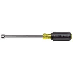 Klein Tools 7/16'' Magnetic Tip Nut Driver, 6'' Hollow Shank