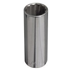 Klein Tools 1/2-Inch Drive 9/16'' Deep 12-Point Socket