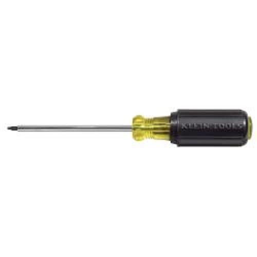 Klein Tools #2 Square Tip Screwdriver - 4" Round-Shank