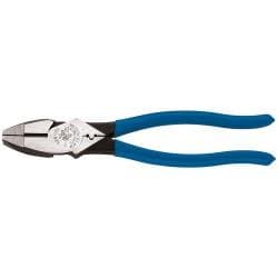 Klein Tools 9'' High-Leverage Side-Cutting Pliers - Connector Crimping