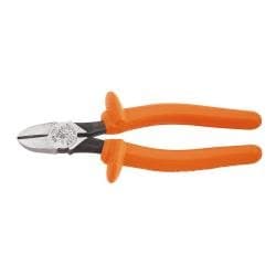 Klein Tools 7'' Insulated Heavy-Duty Diagonal-Cutting Pliers - Tapered Nose