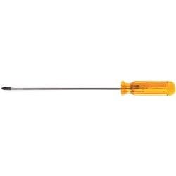 Klein Tools Profilated #1 Phillips-Tip Screwdriver - 8'' Round-Shank