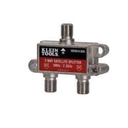 Klein Tools 2-Way Satellite/Digital Cable Splitter - 5 MHz-2.3 GHz