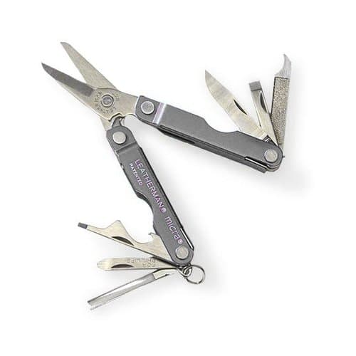 Leatherman Stainless Steel Micra Multi-Tool, Gray