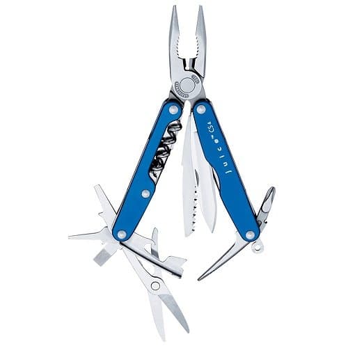 Leatherman Stainless Steel Juice CS4, Columbia Blue