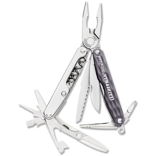 Leatherman Stainless Steel Juice CS4, Granite