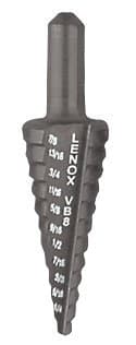 Lenox 3/8" 12 Step High Speed Steel Fractional Vari-Bit Step Drill Bit