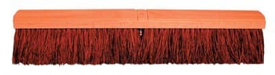 Magnolia Brush 24" Stiff Palmyra Hardwood Garage Brush w/60 in Handle