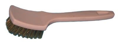 Magnolia Brush 8[1/2]" Brass Wire Foam Plastic Side Wall Brush