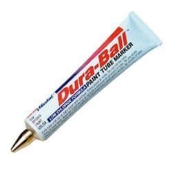 Markal Yellow Paint Tube Duraball Marking Marker