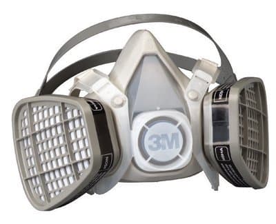 3M Small Organic 5000 Series Half Facepiece Respirators