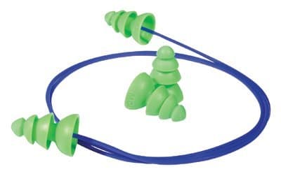 Moldex Bright Green Comets Uncorded Reusable Earplugs