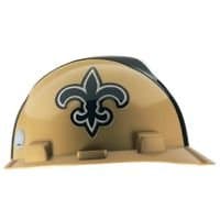 MSA New Orleans Saints Officially-Licensed NFL V-Gard Helmets