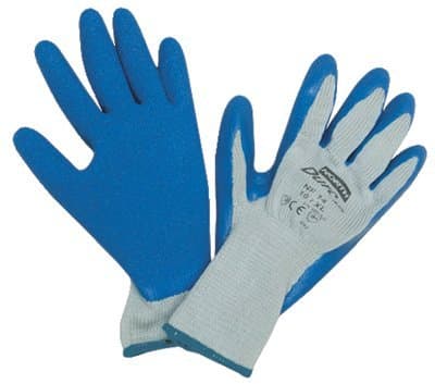 North Safety  Size 9 Duro Task Supported Natural Rubber Gloves