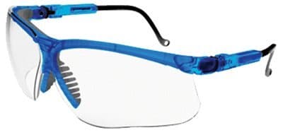 Uvex Blue Frame Clear Lens Uvex Genesis Vapor