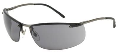 Uvex Matte Gunmetal Polycarbonate Lens Slate Eyewear