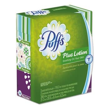 Procter & Gamble Puffs Lotion Facial Tissue