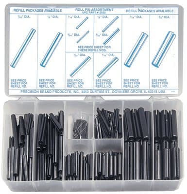 Precision 300 Piece Roll Pin Assortment Kit