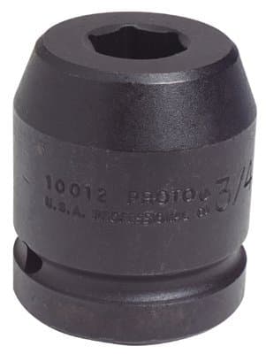 Proto 1" Drive 1-7/16" 6 Point Black Oxide Impact Socket