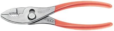 Proto 8" Slip Joint Pliers w/Cushioned Grip Handle