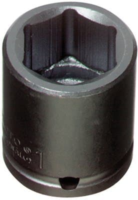 Proto 1/2" Drive 1/2" 6Pt. Black Oxide Point Impact Socket 1[1/2]"