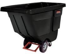 Rubbermaid 1/2" Black Utility Tilt Truck