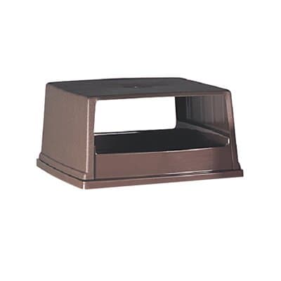 Rubbermaid Brown Commercial Glutton Hoop Top Receptacle Lid