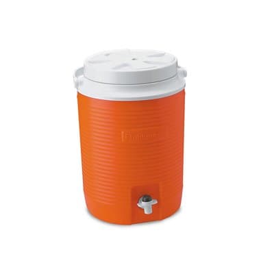 Rubbermaid Orange, Victory Jug-9.75dia x 13.25h