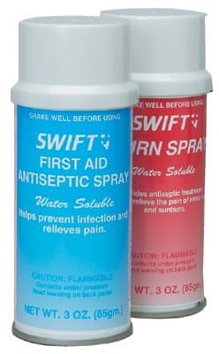 Swift First-Aid 3 oz Aerosol Can Medicated Burn Spray