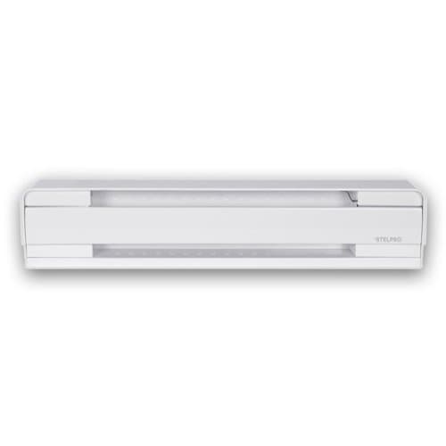 Stelpro 1265/1690/2250W White Convector-Baseboard Heater, 208/240V, 93.75 Inches