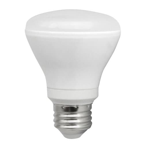 TCP Lighting 8W Dimmable Smooth R20 LED Bulb, 5000K