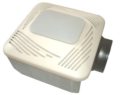 USI Bathroom Exhaust Fan w/ Nighlight & Fan Light, 180 Sq. Ft, 110 CFM