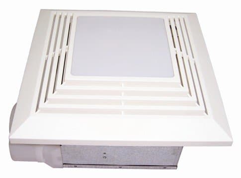 USI 90 CFM 4 " Duct Adaptor Bath Fan with Fluorescent Light