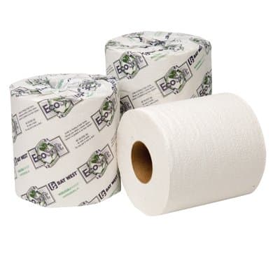 Wausau EcoSoft Universal Bathroom Tissue, 2-Ply, 500 Sheets Per Roll