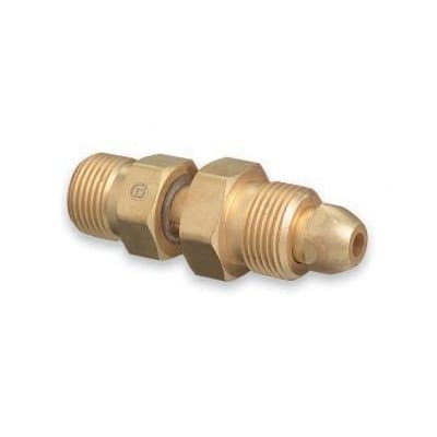 Western Brass Acetylene Cylinder Adaptor