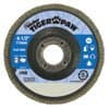 Weiler 4 1/2" Type 27 Tiger Paw Coated Abrasive Flap Discs