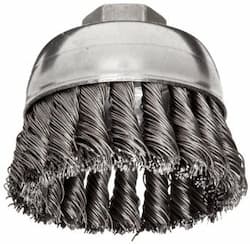 Weiler 4" Knot Wire Cup Brush