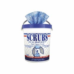 Scrubs Citrus Scent Hand Cleaner Towels 10.5X12.25 Value Pack