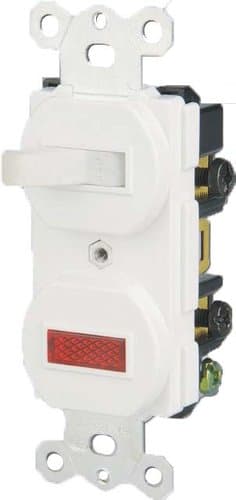 GP 15 Amp Toggle Switch w/ Pilot Light