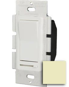 GP Single Pole 600W Paddle Dimmer, Ivory