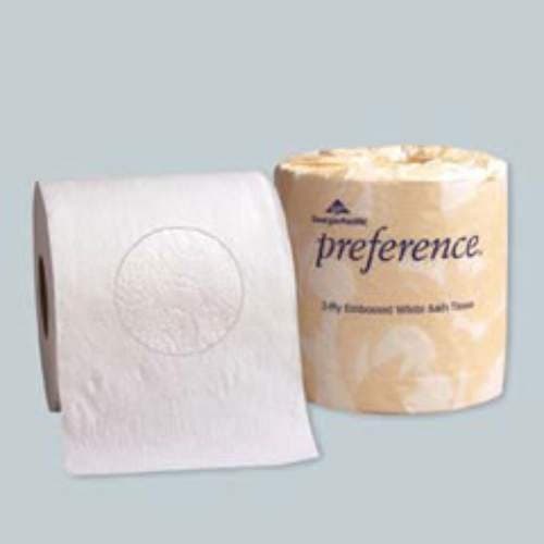 Georgia-Pacific Preference White Mega-Ply Embrossed Bath Tissues