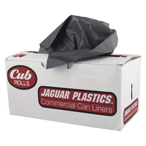 Jaguar White .5 mil Cub Roll Commercial 15 Gal Liner