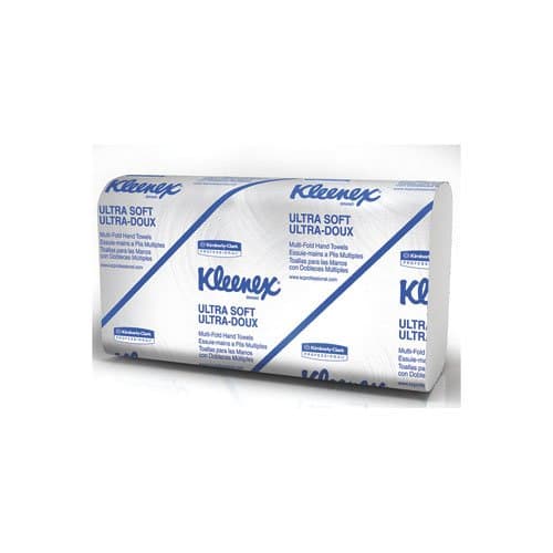 Kimberly-Clark KLEENEX White 1-Ply Multi-Fold Paper Towels