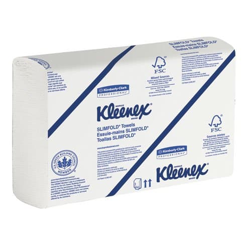 Kimberly-Clark KLEENEX SLIMFOLD White Paper Towels