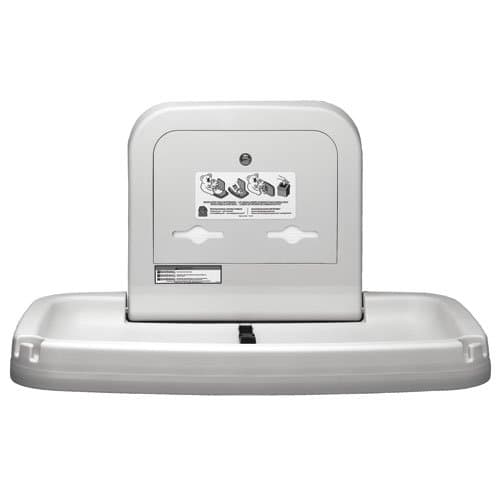 Koala Kare Gray Horizontal Baby Changing Station